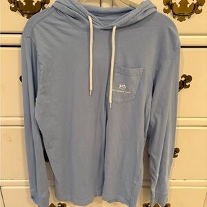 Southern Tide Light Blue Hoodie Shirt